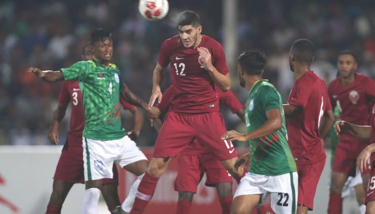 Qatar beat Bangladesh to top group in World & Asian Cup Qualifiers