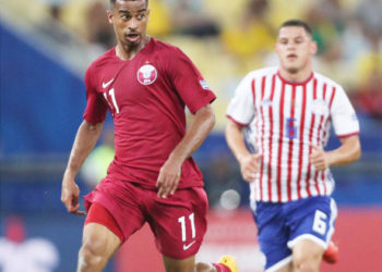 Akram Afif’s late penalty goal helps Qatar overcome Afghanistan
