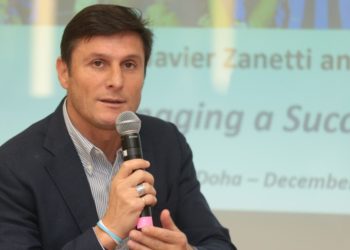Inter Milan Vice-President Javier Zanetti