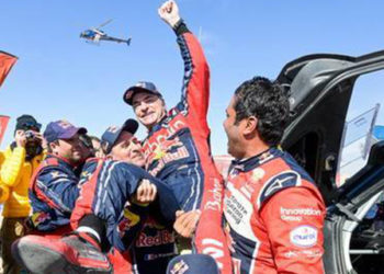 Nasser Al Attiyah Toyota , Car Peterhansel Stephane