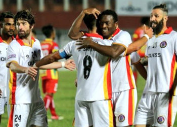 Marcos stars as East Bengal fight back to beat TRAU 4-2
