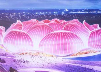 Guangzhou starts to build new 100,000-capacity stadium