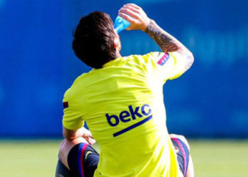 First training in 56 days as Barcelona players return to action