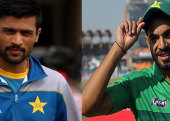 Pace bowlers Amir, Rauf join Pakistan squad in England