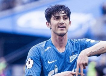 Iran’s Azmoun stars in Petersburg’s Russian league triumph