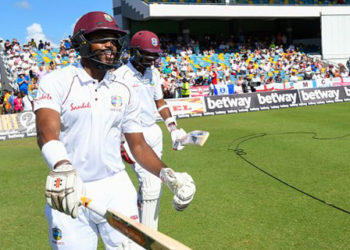 Brathwaite, Hope frustrate England at lunch break