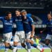 Calvert-Lewin scored a hat-trick while James Rodriguez bagged his first Premier League goal as Everton