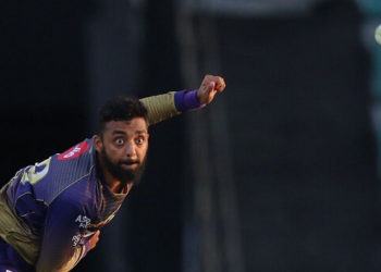 Chakravarthy claims IPL season’s first five-wicket haul as Kolkata stay in race