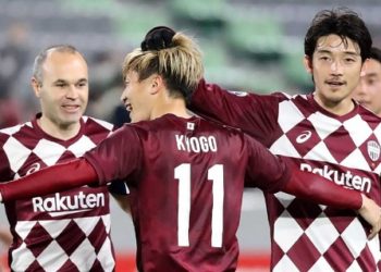It’s an honour to play with Iniesta, says Kobe’s Nishi