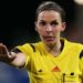 Stephanie first woman referee to officiate in a men’s Champions League