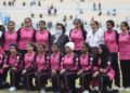 QCA Pink team win exhibition match by seven wickets