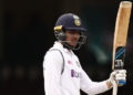 Gill hits maiden fifty as India end second day at 96/2