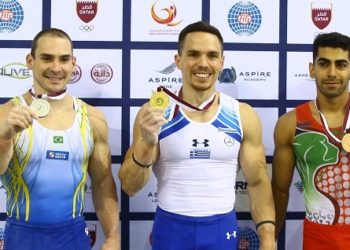Olympic champion Petrounias, Ferrari earn Tokyo ticket in Doha
