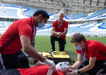 Al Janoub stadium hosts training course for pitch-side medical personnel