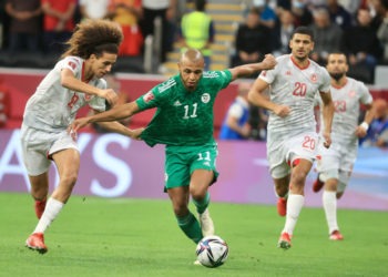 Algeria’s Yaccine wins best player award