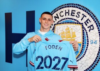 Foden signs new deal with Manchester City until 2027