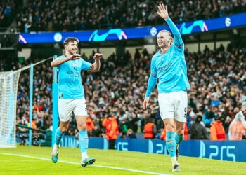 Haaland hits five with hat-trick as Man City dump Leipzig 7-0 in UEFA Champions League