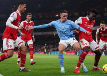 Manchester City, Arsenal face each other in top-of-the-table game tomorrow