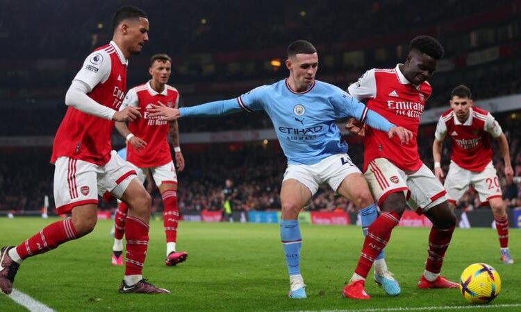Manchester City, Arsenal face each other in top-of-the-table game tomorrow