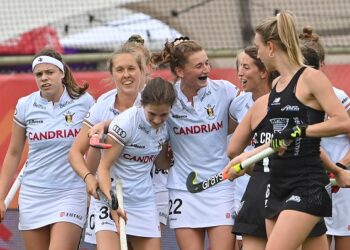 Belgium women hit 7 against New Zealand, Great Britain men go top of table with win over Spain