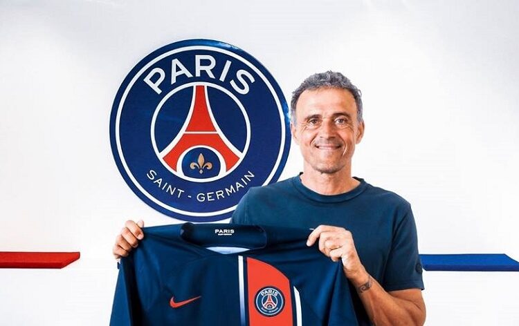 PSG names Luis Enrique as new coach