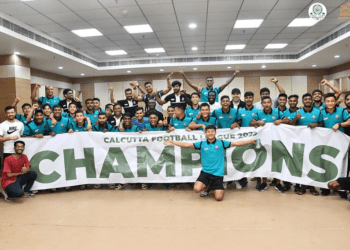 Mohammedan Sporting complete hat-trick of titles at Calcutta Football League