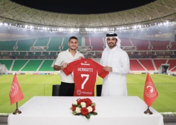 Italian star Verratti joins Al Arabi from PSG on three-year deal
