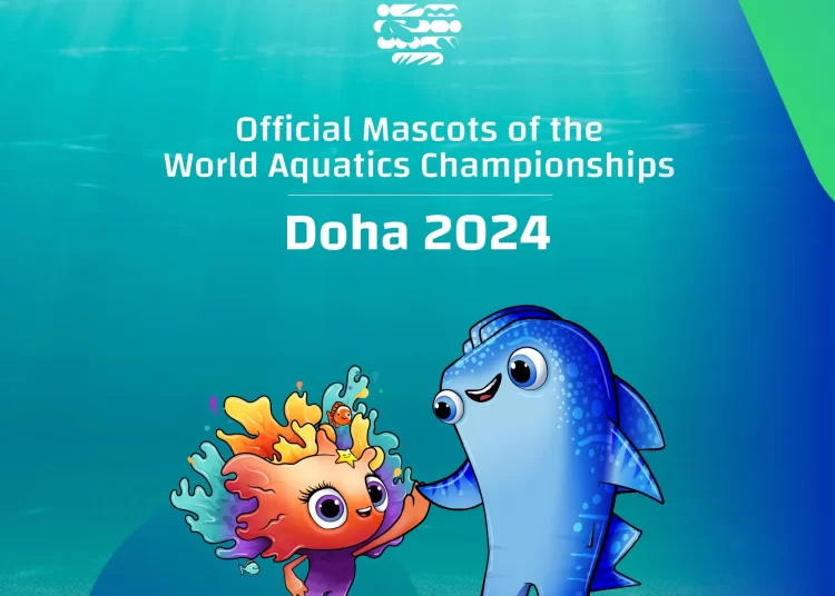 World Aquatics Championships Doha 2024 mascots unveiled