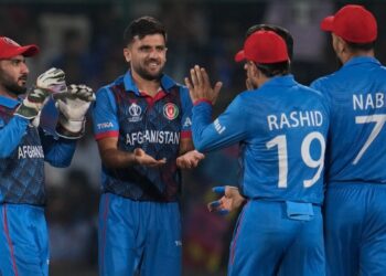 Afghanistan upset defending champions England by 69 runs
