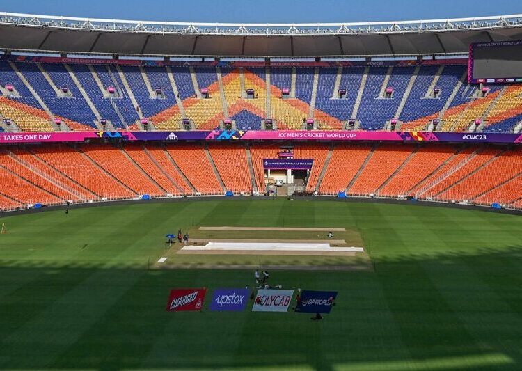 Poor turnout at England vs New Zealand World Cup opener