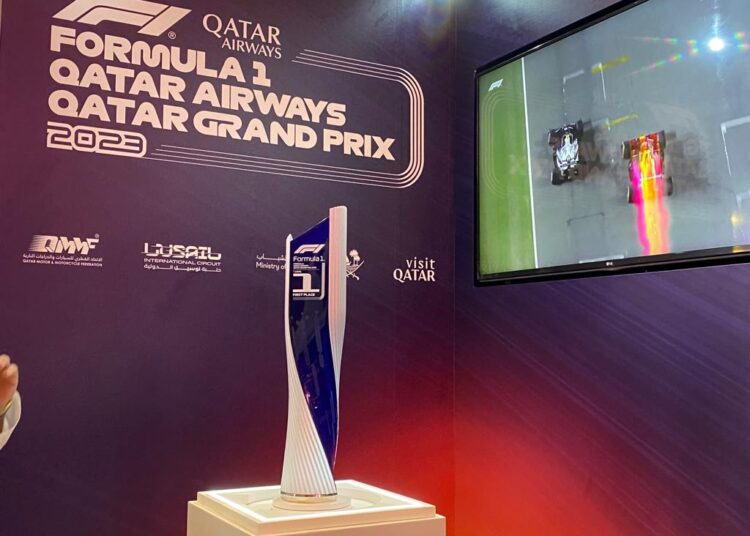 Lusail International Circuit reveals trophy for Formula 1 Qatar GP