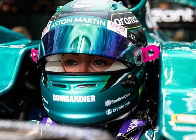 Britain’s Hawkins becomes first woman in almost five years to test a Formula 1 car