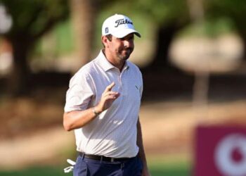 South Africa’s Aiken shares lead after marathon day in Qatar