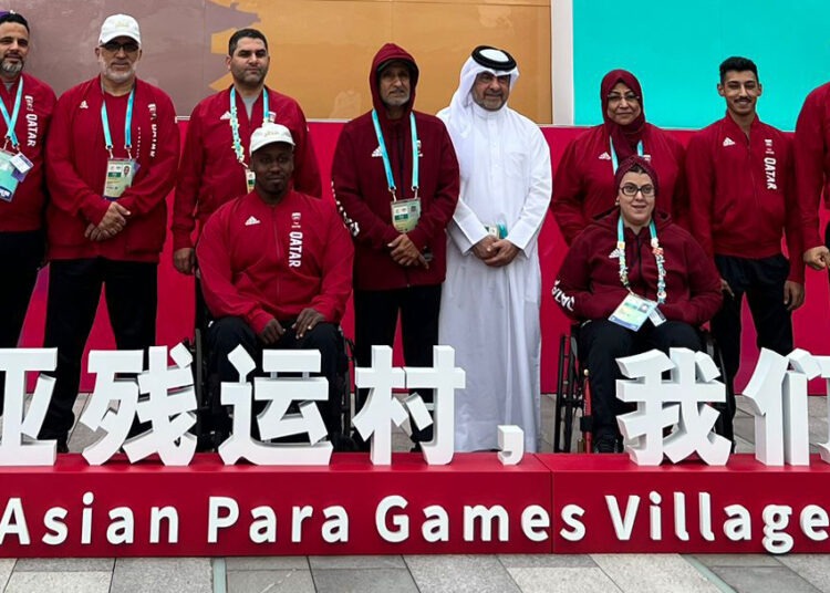 Qatar to begin campaign at Asian Para Games today