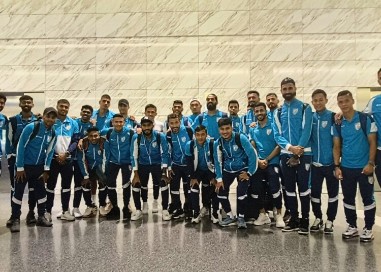 Indian team arrives in Doha for 2023 Asian Cup