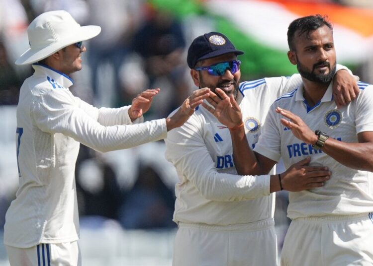 Roller coaster debut for Akash against England