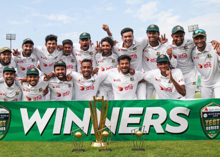 WTC25: Bangladesh jumps to fourth place after historic series win over Pakistan