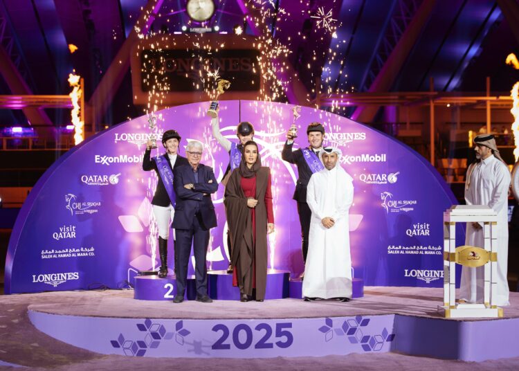 Sweden’s Malin Baryard-Johnsson wins Grand Prix at CHI Al Shaqab International