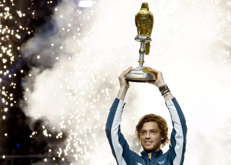 Rublev clinches second Qatar ExxonMobil Open title