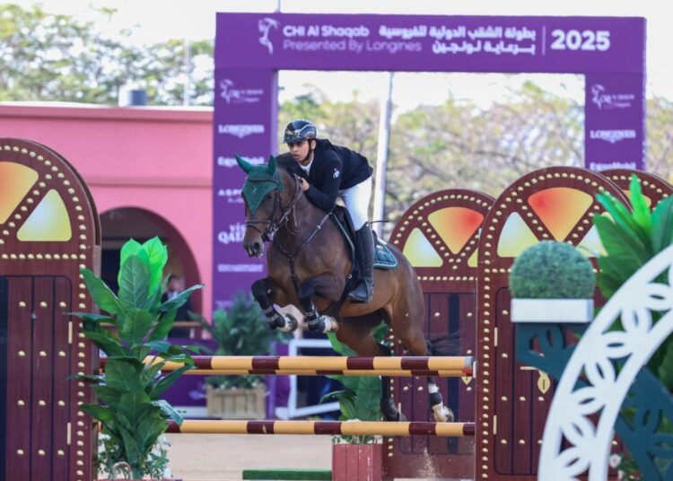 Allen sizzles in five-star showjumping, Qatari riders also take to podiums