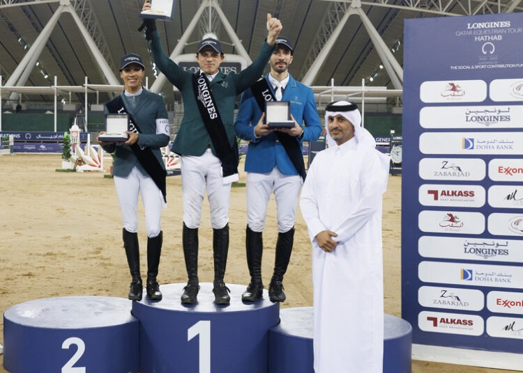 Longines Hathab-Qatar Equestrian Tour: Al Sharbatly tops in Big Tour