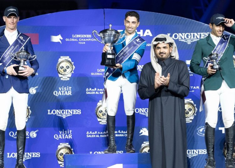 Saeed claims back-to-back Grand Prix Title at Longines World Tour in Doha