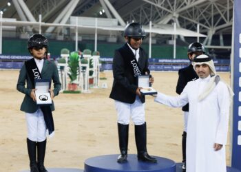 Qatar Equestrian Tour-Longines Hathab: Khalid Al Hadi wins junior round title