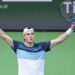 Draper outsmarts Rune to win first Masters 1000 title at Indian Wells