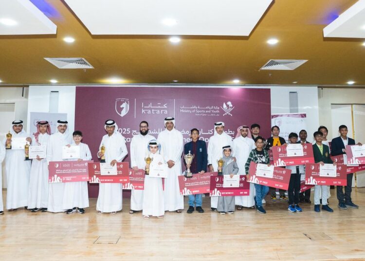 India’s Albin Sajan wins Katara International Ramadan Open Chess crown