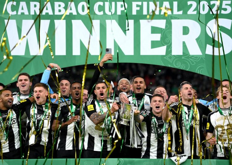 Newcastle end 70-year trophy drought with League Cup triumph over Liverpool