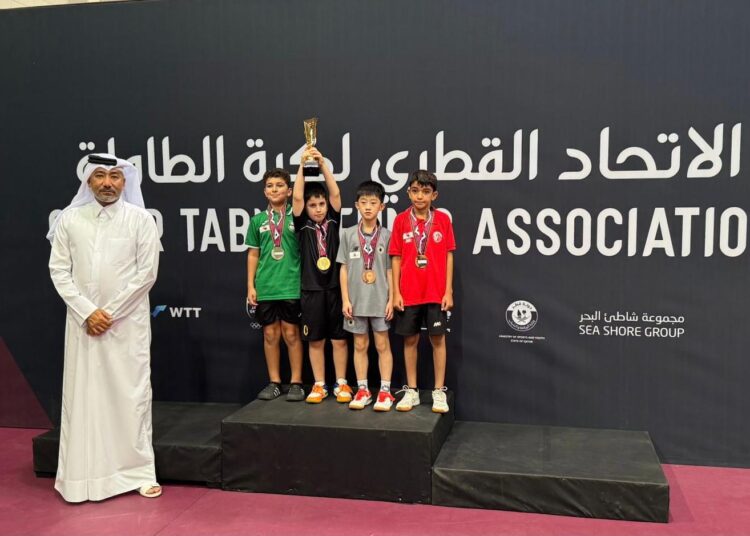 Over 50 players participate in 1st Table Tennis Juniors Festival