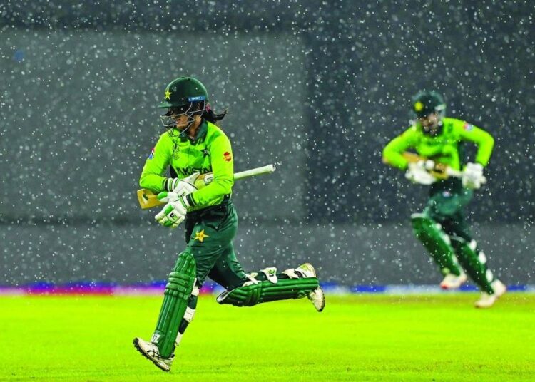 Pakistan and Sri Lanka finish ICC Women’s Cricket World Cup 2025 with washout