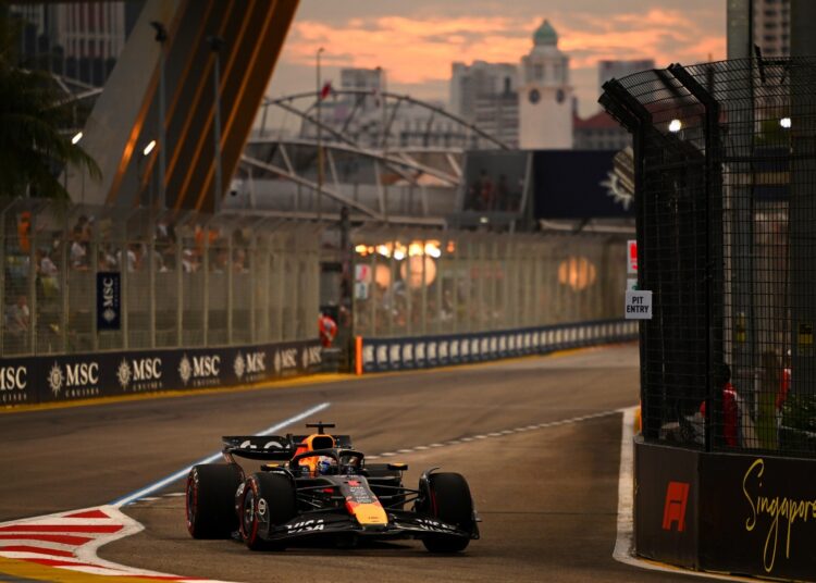 Verstappen tops final practice ahead of Singapore Grand Prix