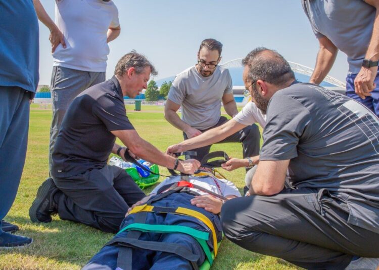 Aspetar Organizes Workshop on Pitch Injury Management Ahead of FIFA U-17 World Cup and FIFA Arab Cup